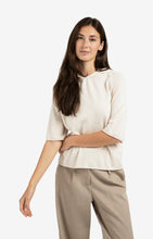 Load image into Gallery viewer, Short Sleeve knitted hoody Yaya the Brand
