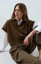 Load image into Gallery viewer, Knitted Spencer with collar Yaya the Brand