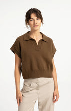 Load image into Gallery viewer, Knitted Spencer with collar Yaya the Brand