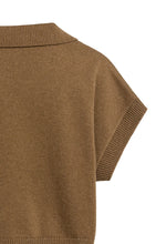 Load image into Gallery viewer, Knitted Spencer with collar Yaya the Brand