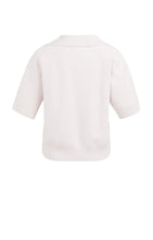 Load image into Gallery viewer, Short sleeve sweater with coll Yaya the Brand