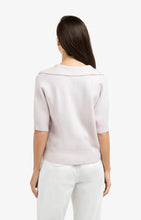 Load image into Gallery viewer, Short sleeve sweater with coll Yaya the Brand