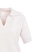 Load image into Gallery viewer, Short sleeve sweater with coll Yaya the Brand