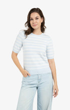 Load image into Gallery viewer, Textured Stripe Short sleeve Yaya the Brand