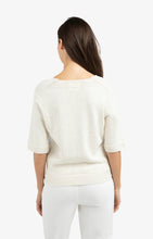 Load image into Gallery viewer, V-neck stripe sweater SS Yaya the Brand