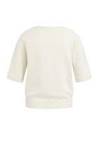 Load image into Gallery viewer, V-neck stripe sweater SS Yaya the Brand