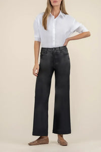 Meg High Rise Coated Kut from the Kloth
