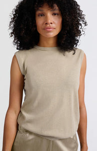 Twinset Long cardigan with sleeveless top Yaya the Brand