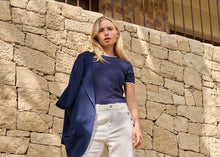 Load image into Gallery viewer, Woven oversized Short sleeve Blazer Yaya the Brand