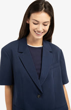 Load image into Gallery viewer, Woven oversized Short sleeve Blazer Yaya the Brand