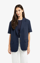 Load image into Gallery viewer, Woven oversized Short sleeve Blazer Yaya the Brand