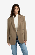Load image into Gallery viewer, Woven oversized blazer Yaya the Brand