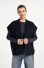 Load image into Gallery viewer, Oversized woolmix woven bodywarmer Yaya the Brand