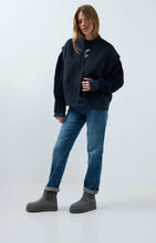 Load image into Gallery viewer, Oversized woolmix woven bodywarmer Yaya the Brand