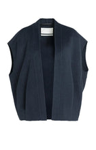 Load image into Gallery viewer, Oversized woolmix woven bodywarmer Yaya the Brand