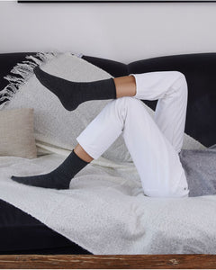 Fine Wool Sock with Cotton inside