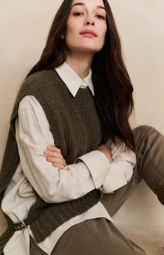 Rib stitch spencer Yaya the Brand