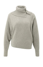 Load image into Gallery viewer, Batwing sweater with collar Yaya the Brand