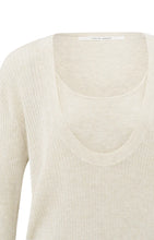 Load image into Gallery viewer, Round rib sweater with Tanktop Yaya the Brand