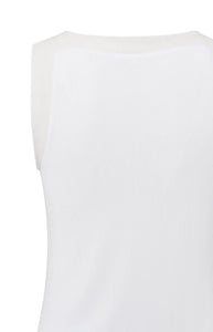Sleeveless rib top Yaya the Brand