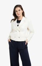 Load image into Gallery viewer, Woven structured double breast Yaya the Brand