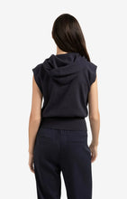 Load image into Gallery viewer, Sleeveless Knitted Hoody with Zipper Yaya the Brand