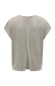 Sleeveless sweater Yaya the Brand
