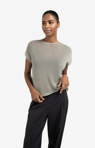 Sleeveless sweater Yaya the Brand
