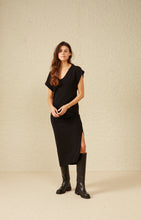 Load image into Gallery viewer, V-neck knit dress sleeveless