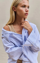 Load image into Gallery viewer, Striped  boyfriend shirt Yaya the Brand