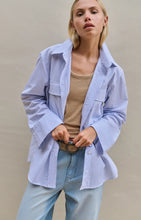 Load image into Gallery viewer, Striped  boyfriend shirt Yaya the Brand