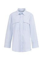 Load image into Gallery viewer, Striped  boyfriend shirt Yaya the Brand