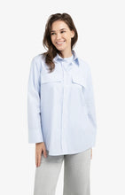 Load image into Gallery viewer, Striped  boyfriend shirt Yaya the Brand