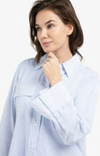 Load image into Gallery viewer, Striped  boyfriend shirt Yaya the Brand