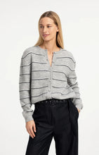 Load image into Gallery viewer, Knitted stripe cardigan Yaya the Brand