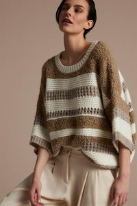 Boxy Sweater multi Yarn