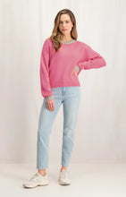 Load image into Gallery viewer, Contrast color sweater Ls Yaya the brand