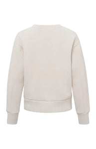Sweatshirt with knitted panel YaYa the brand