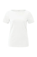 Load image into Gallery viewer, T-shirt with boatneck and short sleeves in regular fit Yaya the brand