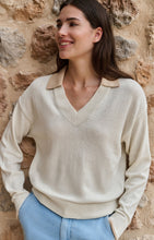 Load image into Gallery viewer, V-neck with collar Yaya the Brand