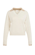 Load image into Gallery viewer, V-neck with collar Yaya the Brand
