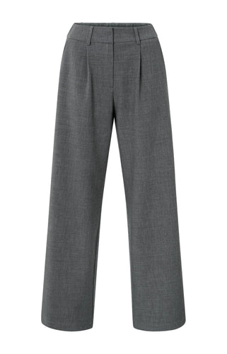 Woven wide leg trousers jersey Yaya the Brand