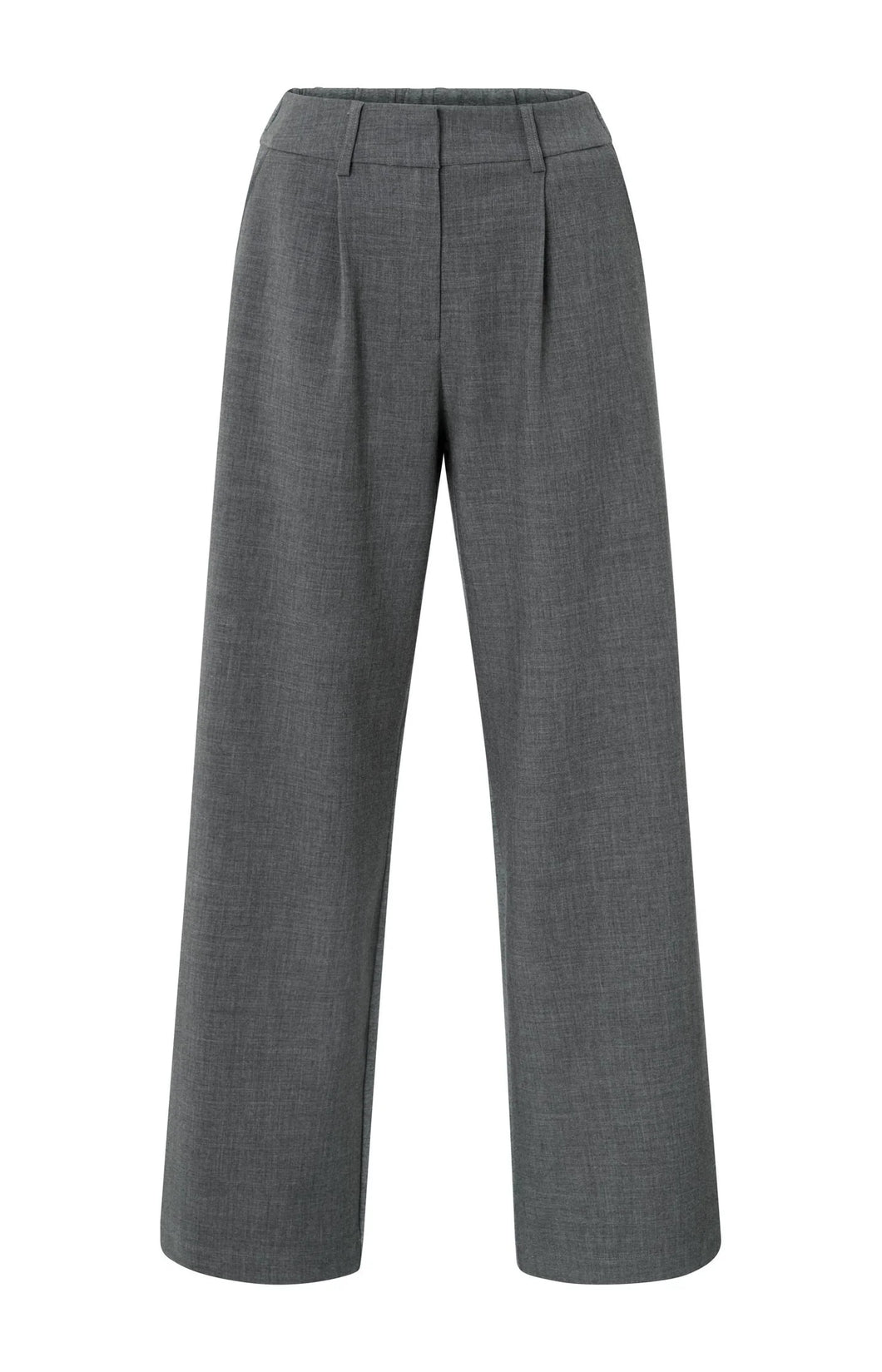 Woven wide leg trousers jersey Yaya the Brand