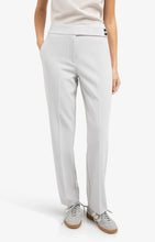 Load image into Gallery viewer, Woven straight fit pantalon white Yaya the Brand
