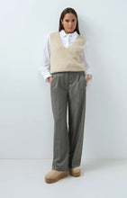 Load image into Gallery viewer, Woven wide leg check trousers Yaya the Brand