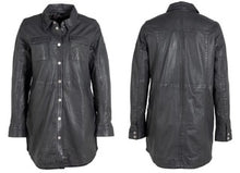 Load image into Gallery viewer, Miha Shacket in Leather Mauritius