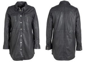 Miha Shacket in Leather Mauritius
