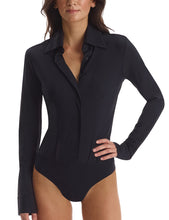Load image into Gallery viewer, Classic Button Down Bodysuit Commando