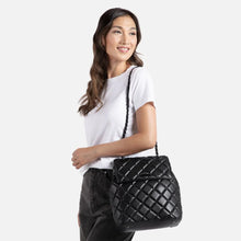 Load image into Gallery viewer, Sadie small quilted backpack 2-1 Lambert