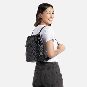 Sadie small quilted backpack 2-1 Lambert
